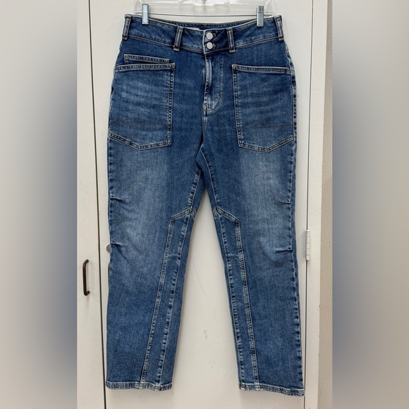 Anthropologie Pilcro Wanderer Mid-Rise Relaxed Women's Jeans Size 30P - Picture 4 of 10